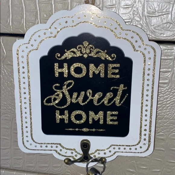 Home sweet home decor key holder wall hook - Picture 2 of 10